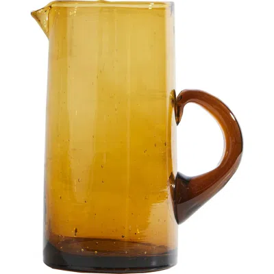 Verve Culture Moroccan Cone Jug In Yellow