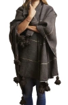 Verve Culture Moroccan Cotton Blanket In Brown