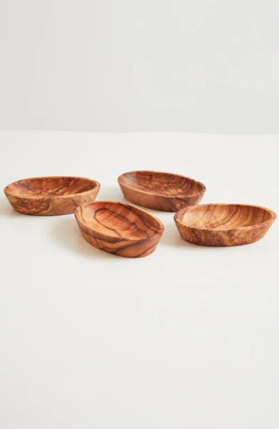 Verve Culture Italian Olivewood Aperitivo Bowls