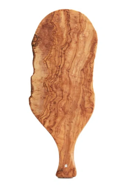 Verve Culture Olivewood Charcuterie Board With Paddle Handle