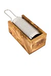 Verve Culture Olivewood Parmesan Cheese Box Grater In Brown