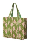 Verve Culture Quilted Feline Tote