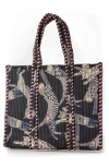 Verve Culture Quilted Feline Tote