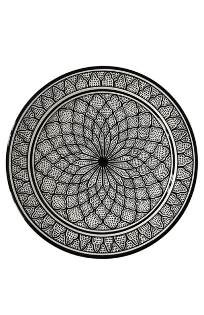 Verve Culture Safi Platter 35cm In Black Arch