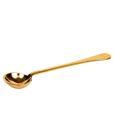 Verve Culture Serving Spoon 12 In Gold