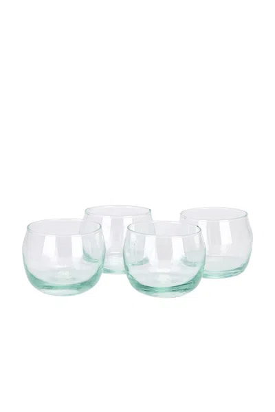 VERVE CULTURE SET OF 4 STEMLESS WINE GOBLETS