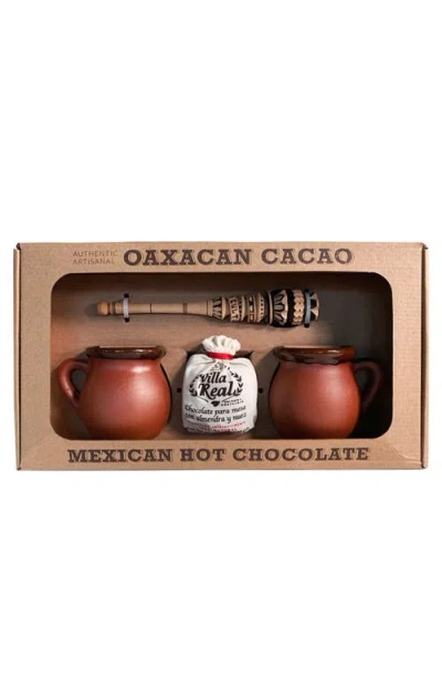 Verve Culture Small Chocolate Gift Set With Mugs