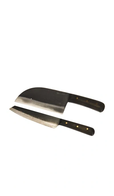 Verve Culture Special Edition Thai Knife Set In Brown