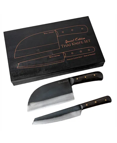 Verve Culture Thai Knife Set - Special Edition In Black