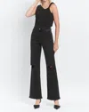 Vervet By Flying Monkey 90's Vintage Flare Jeans In Black In Black