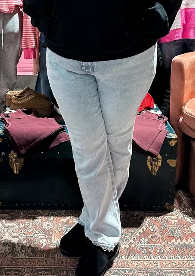 Vervet By Flying Monkey 90s Vintage Super High Rise Jean - Plus In Blue