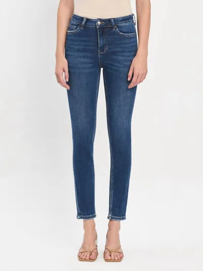 Vervet By Flying Monkey Benda Jeans In Denim In Blue