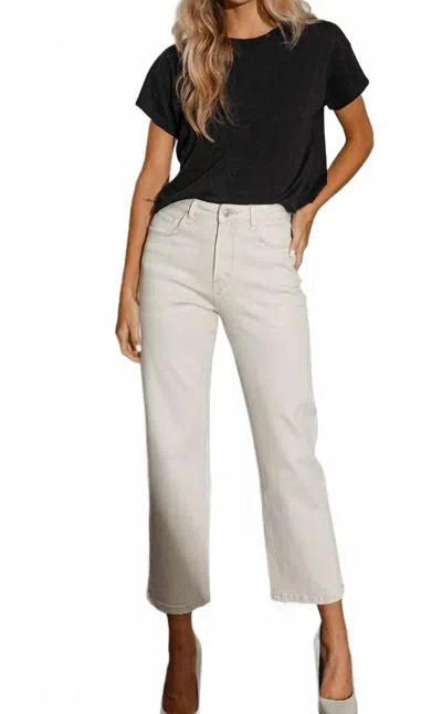 Vervet By Flying Monkey Bring On Summer Vintage Crop Jeans In White