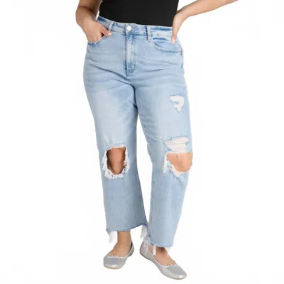 Vervet By Flying Monkey Celebration - Plus Size 90's Vintage Dad Jeans In Blue