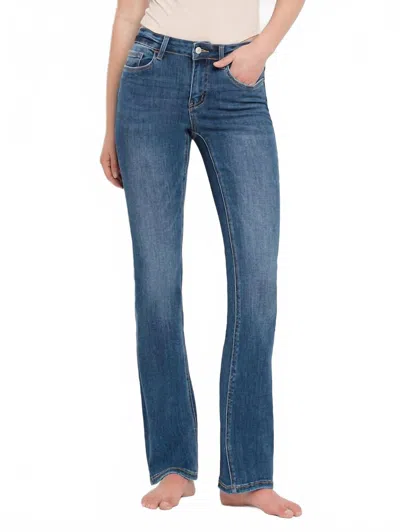 Vervet By Flying Monkey Corey Jeans In Denim In Blue