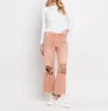 Vervet By Flying Monkey Fell In Love Jeans In Brandied Melon In Multi