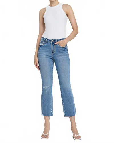 Vervet By Flying Monkey Ginny High Rise Straight Denim Jeans