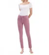 Vervet By Flying Monkey Haylie Jeans In Mauve In Pink