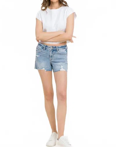 Vervet By Flying Monkey Holly Jean Short In Blue In Multi