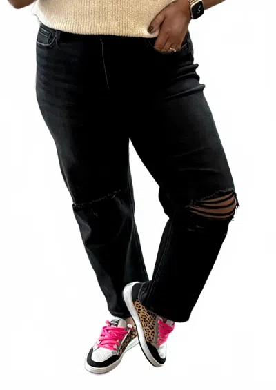 Vervet By Flying Monkey Kate Barrel Jean In Black