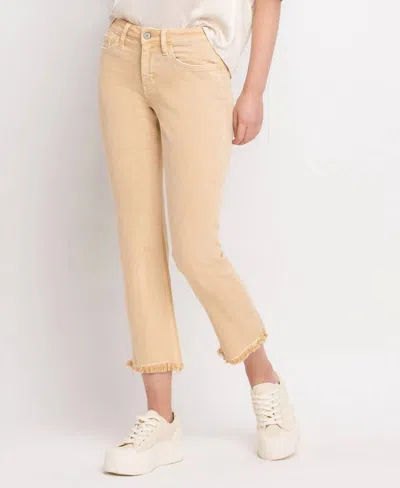 Vervet By Flying Monkey Melissa Jeans In Yellow