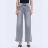Vervet By Flying Monkey Olivia Wide Leg Jeans In Heavenly In Multi