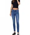 Vervet By Flying Monkey Sarah High Rise Skinny Jeans In Mid Wash Blue In Blue