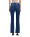 Vervet By Flying Monkey Skylar High Rise Bootcut Jeans In Little Sunshine In Blue