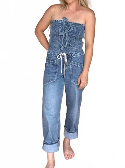 Vervet By Flying Monkey The Bennett Jeans In Blue