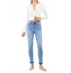Vervet By Flying Monkey Vervet High Rise Crop Skinny's In Mental Phrase In Multi