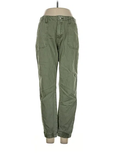 Pre-owned Vervet Cargo Pants In Green