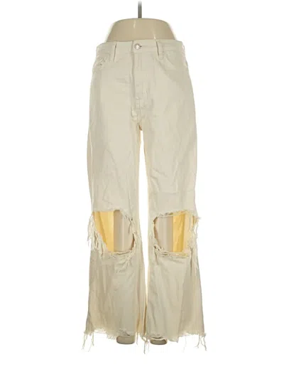 Pre-owned Vervet Cargo Pants In White