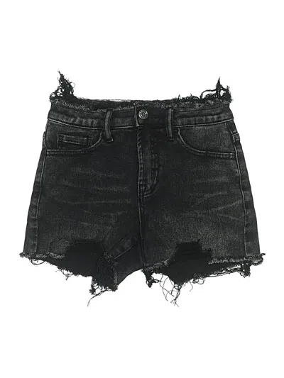 Pre-owned Vervet Denim Shorts In Black