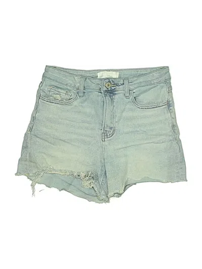 Pre-owned Vervet Denim Shorts In Blue