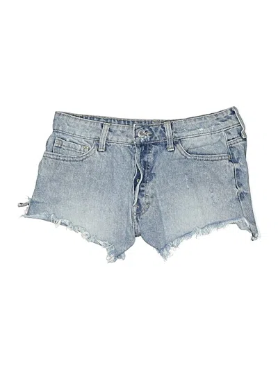 Pre-owned Vervet Denim Shorts In Blue