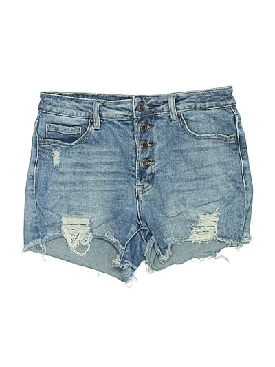 Pre-owned Vervet Denim Shorts In Blue