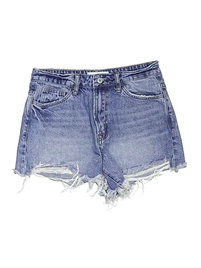Pre-owned Vervet Denim Shorts In Blue