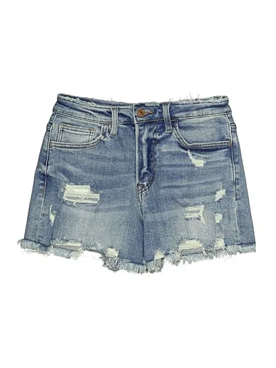 Pre-owned Vervet Denim Shorts In Blue