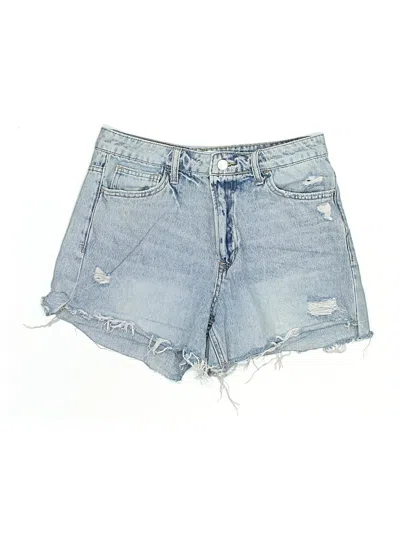 Pre-owned Vervet Denim Shorts In Blue