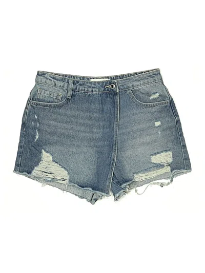 Pre-owned Vervet Denim Skirt In Blue