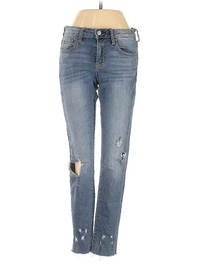 Pre-owned Vervet Jeans In Blue