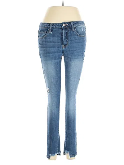 Pre-owned Vervet Jeans In Blue