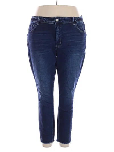 Pre-owned Vervet Jeans In Blue