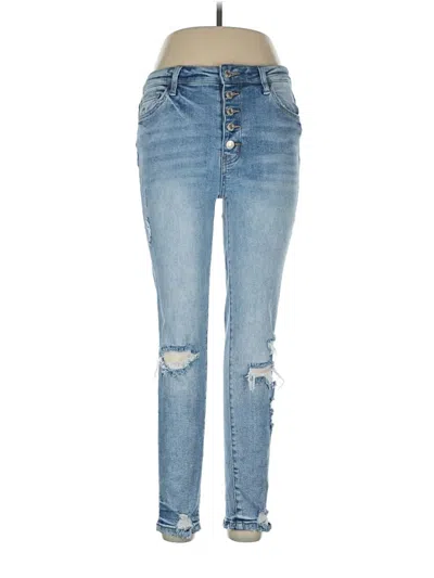 Pre-owned Vervet Jeans In Blue
