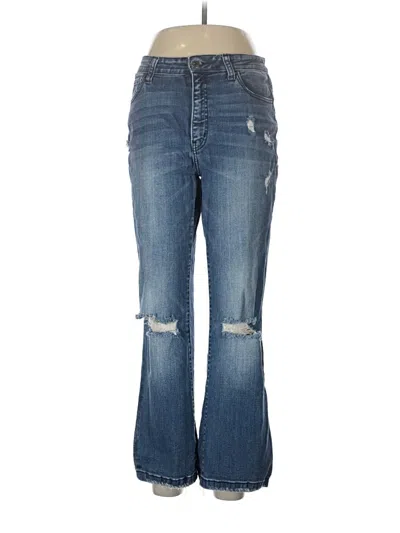 Pre-owned Vervet Jeans In Blue