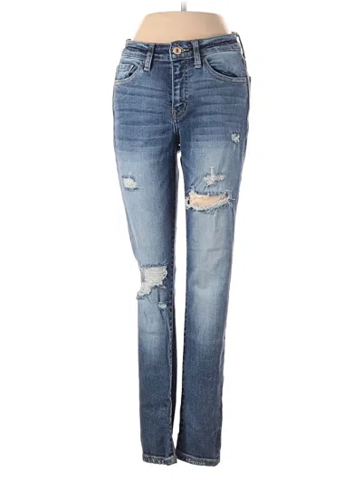 Pre-owned Vervet Jeans In Blue