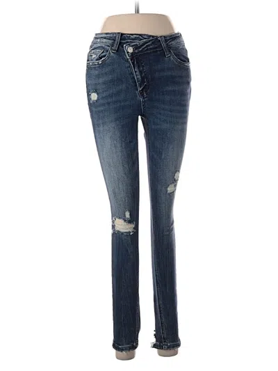 Pre-owned Vervet Jeans In Blue