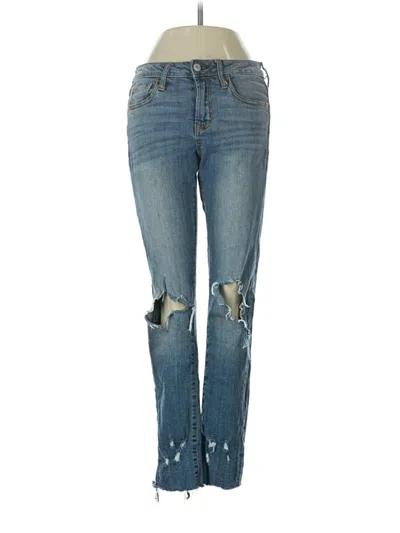Pre-owned Vervet Jeans In Blue