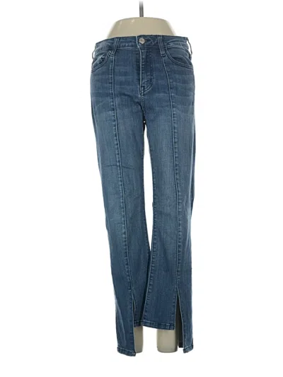 Pre-owned Vervet Jeans In Blue