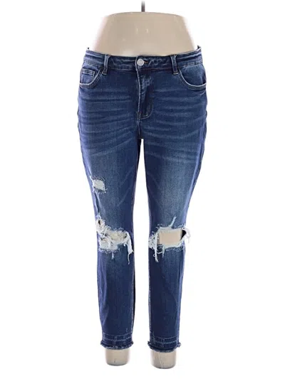 Pre-owned Vervet Jeans In Blue